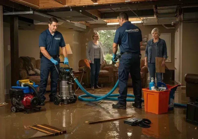 Basement Water Extraction and Removal Techniques process in Beaufort County, NC