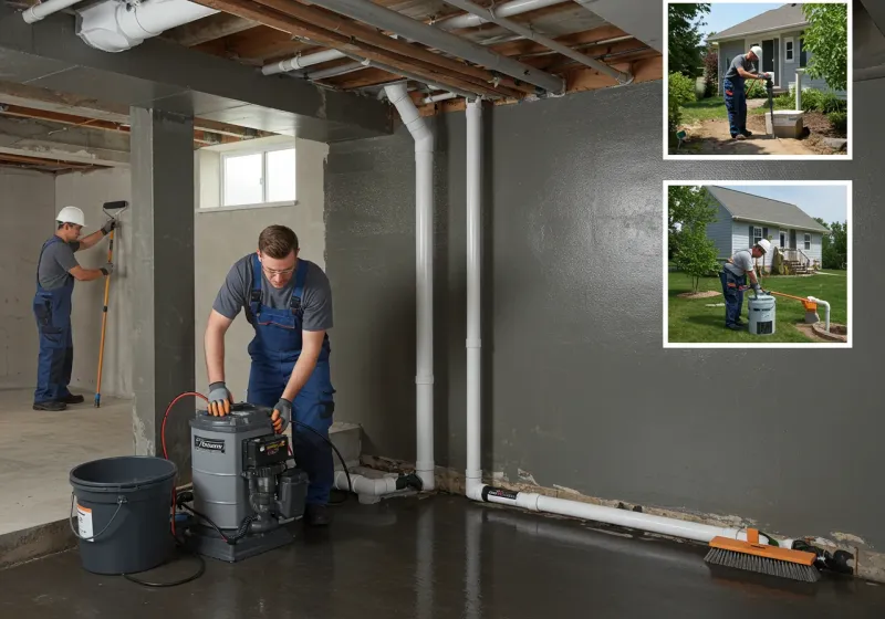 Basement Waterproofing and Flood Prevention process in Beaufort County, NC